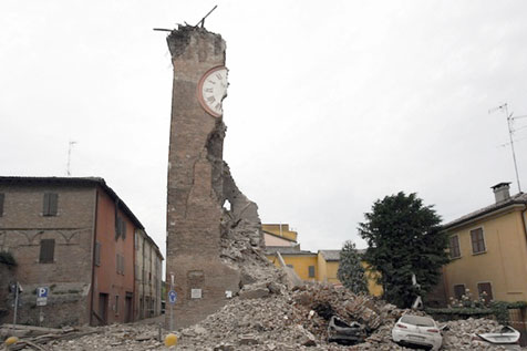 terremoto emilia romagna, maggio 2012